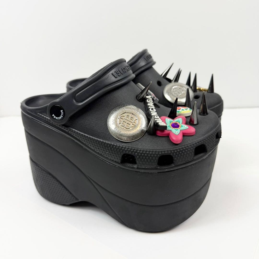 BALENCIAGA crocs クロックス 厚底サンダル バレンシアガ