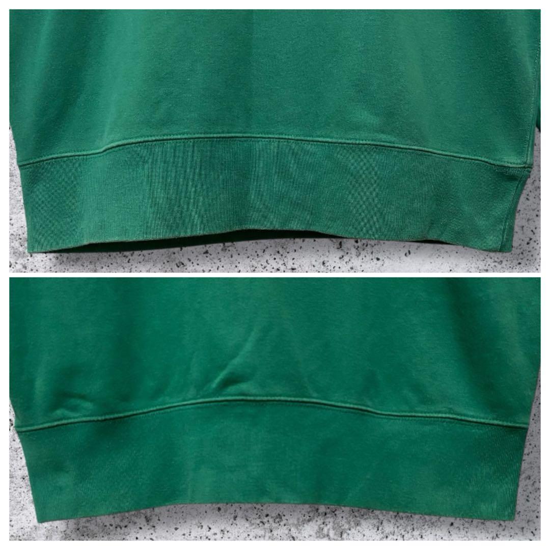 【YZERR着用・入手困難】GAP スウェット 緑S L相当 BADHOP