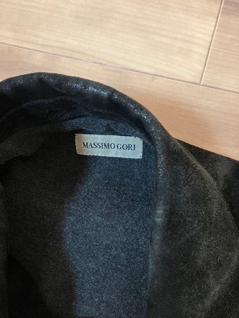 T 90s MASSIMO GORI レザー カバーオール