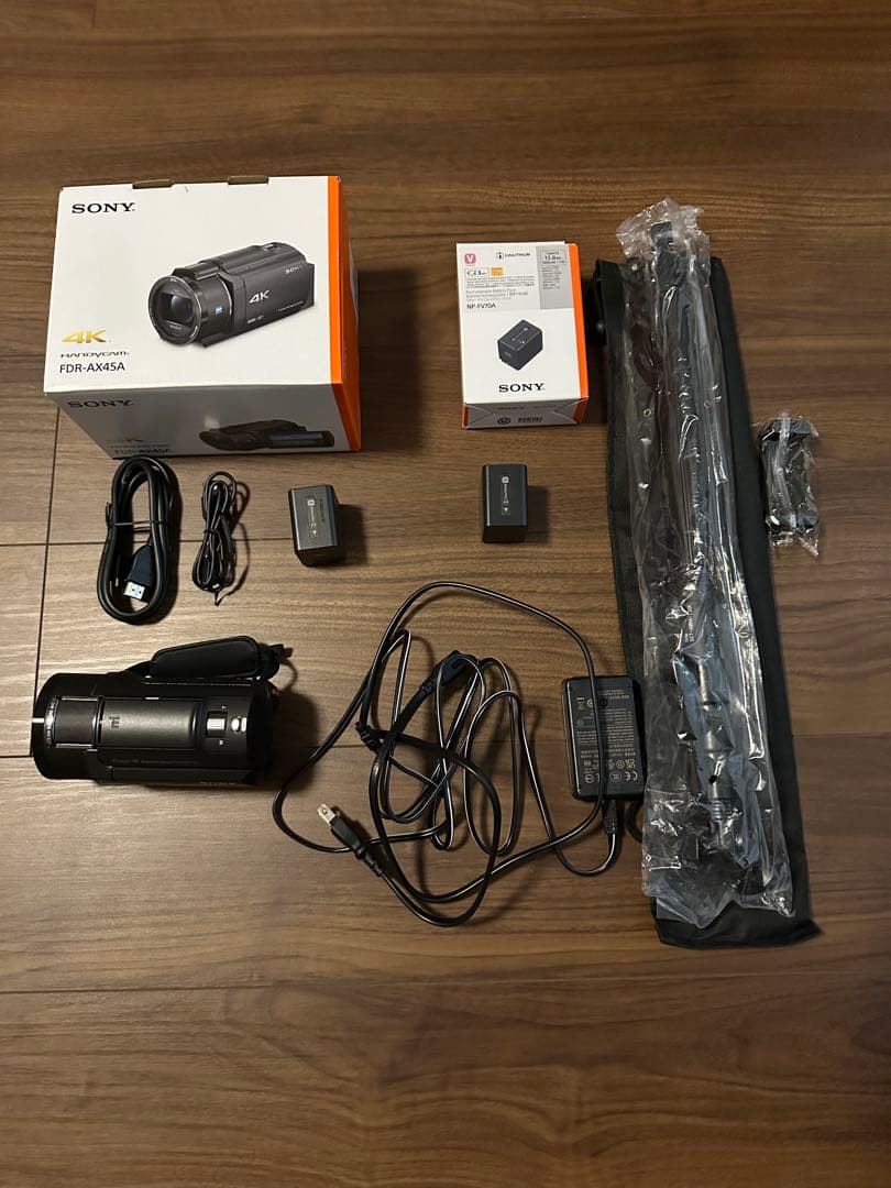 4Kハンディカム　FDR-AX45A SONY