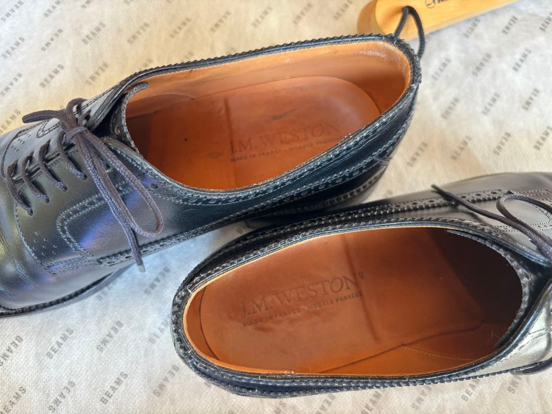 の*ん様 J.M.WESTON 579 GISCARD 7.5D セミブローグ