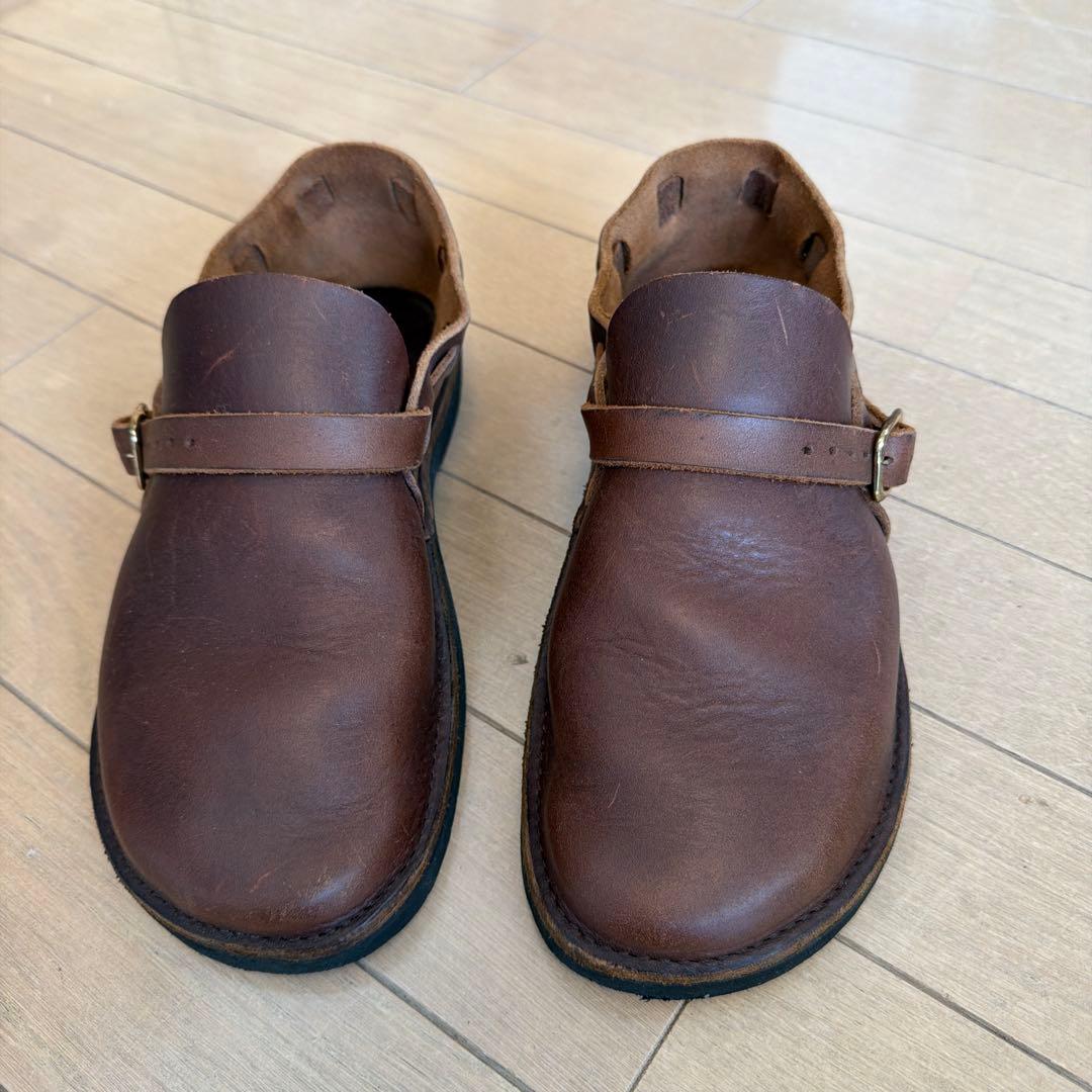 フェルナンドレザーMiddle-English ブラウン　7 1/2E