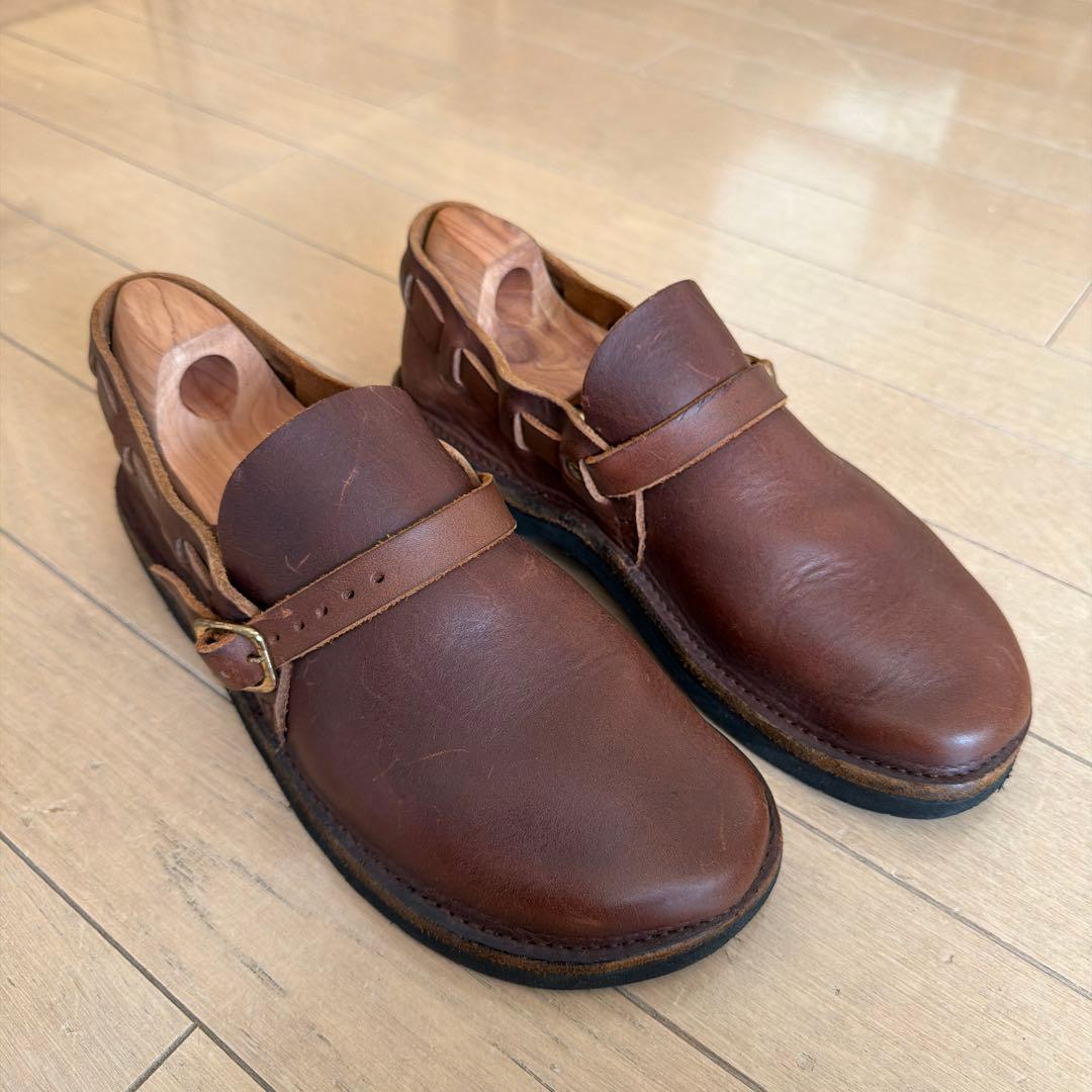 フェルナンドレザーMiddle-English ブラウン　7 1/2E