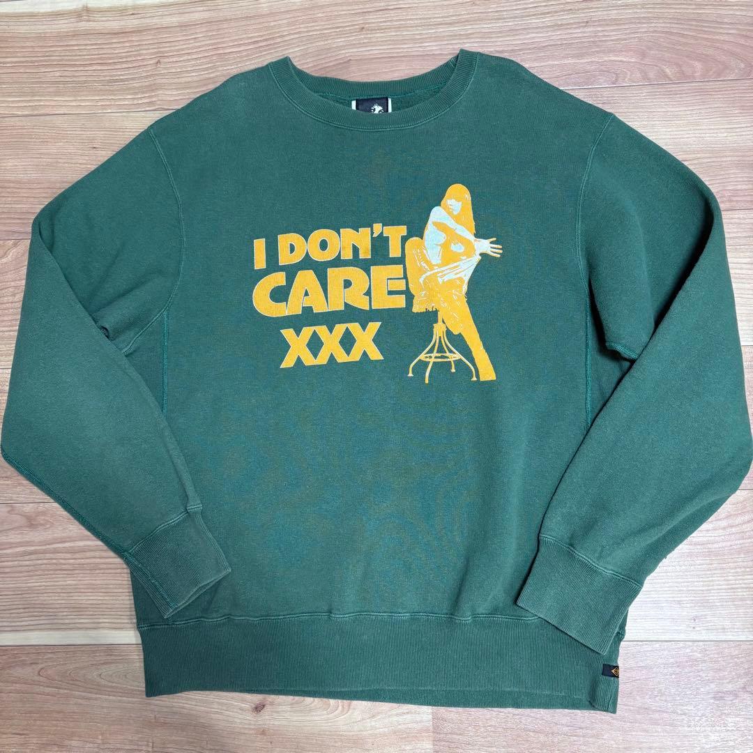 hysteric glamour i do't care ヒスガールスウェット