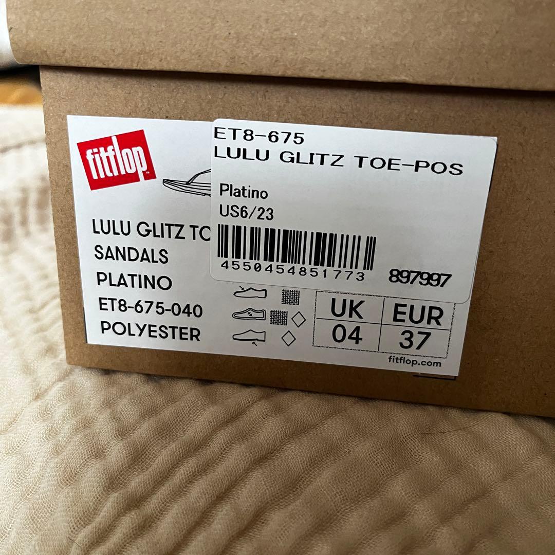 【お値下げ】fitflop Lulu Glitz サンダル US6