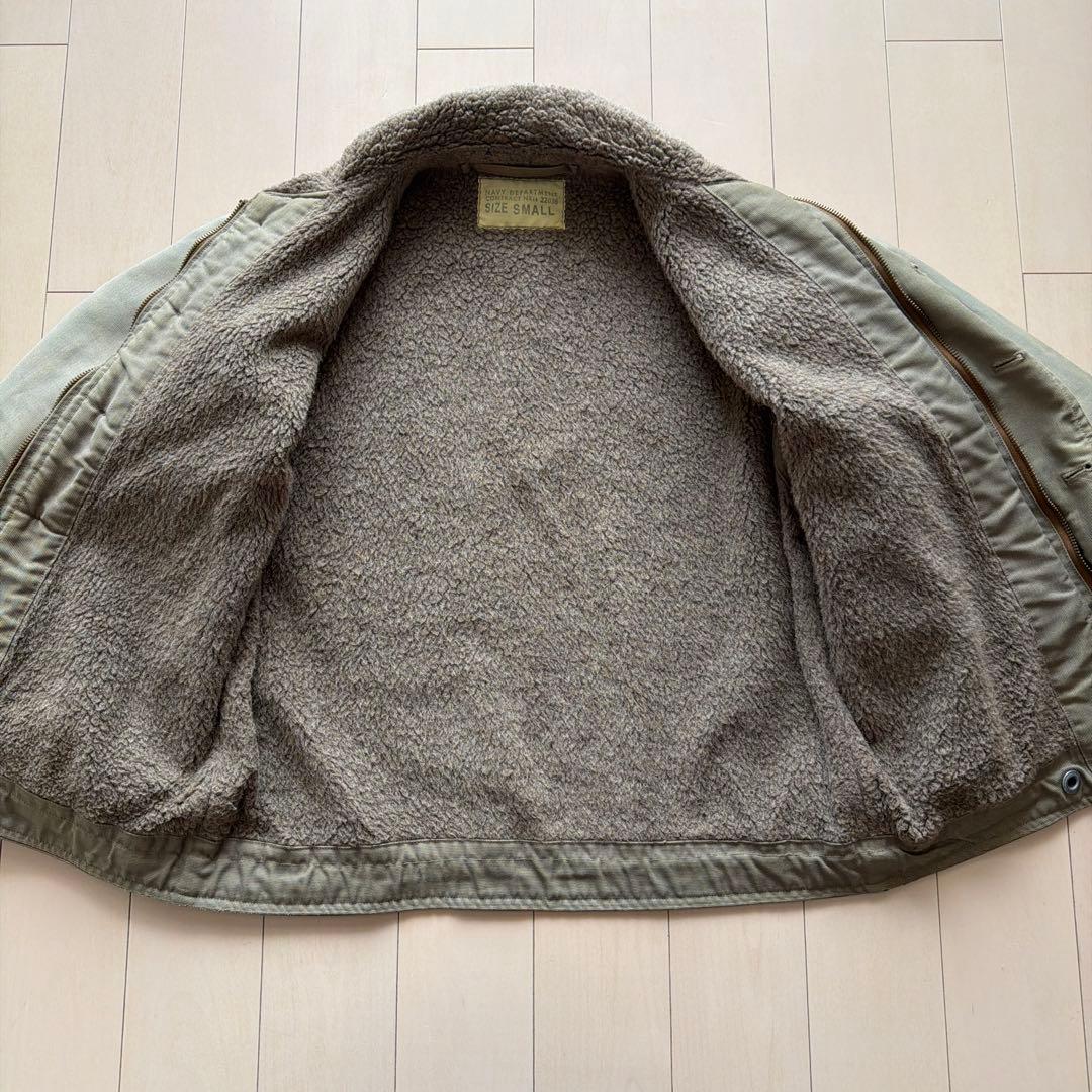 バズリクソンズ　N-1 USN デッキジャケット　希少サイズS