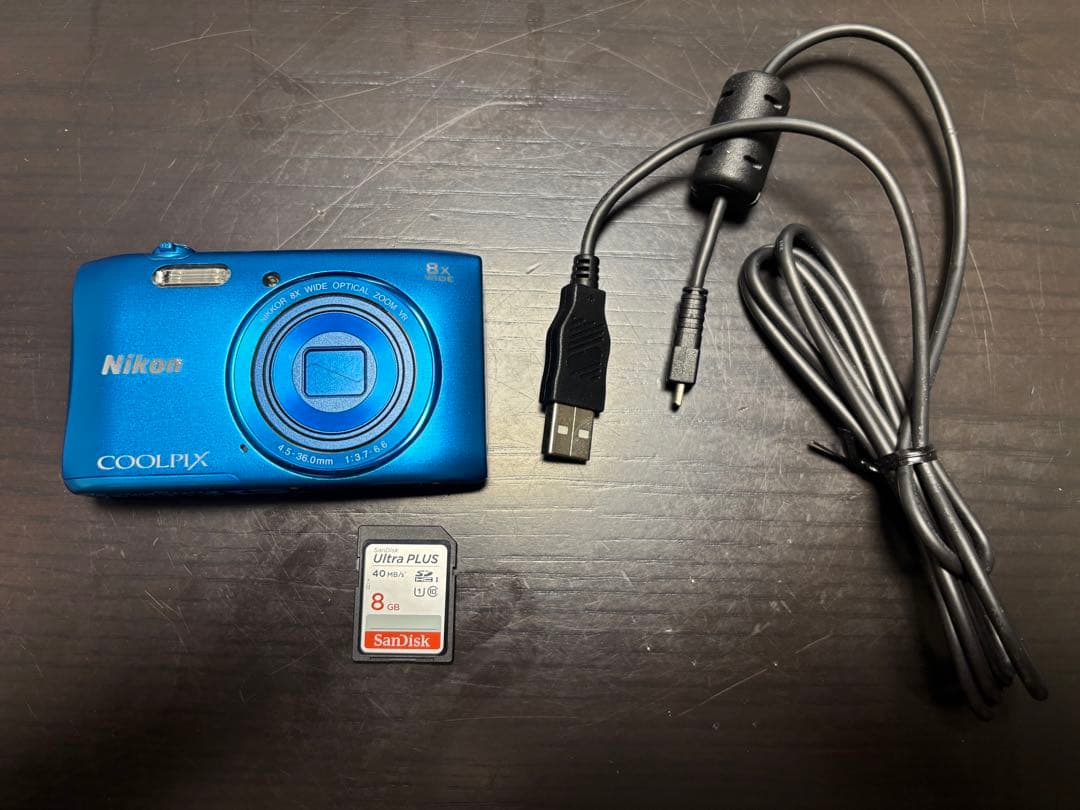 Nikon COOLPIX ニコン クールピクス S3600 ブルー