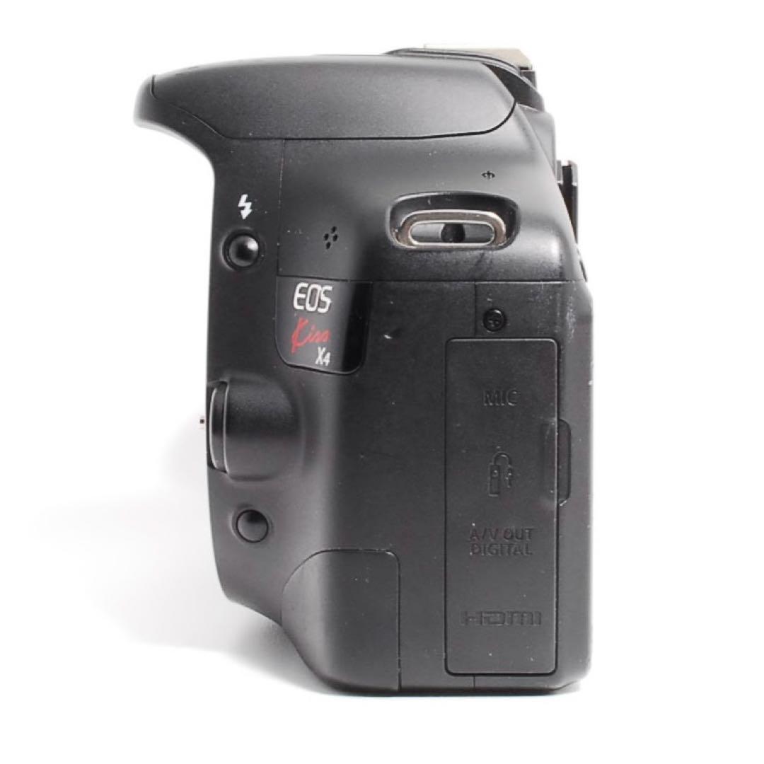 【Canon EOS Kiss X4✨軽量✨一眼レフカメラ　スマホ転送　入門機