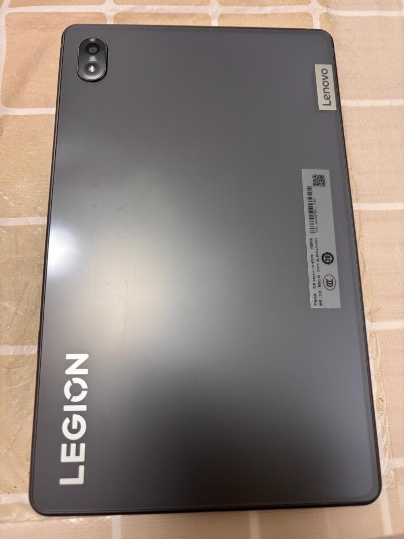 Androidタブレット本体 lenovo legion Y700 2022 RAM8GB ROM128GB