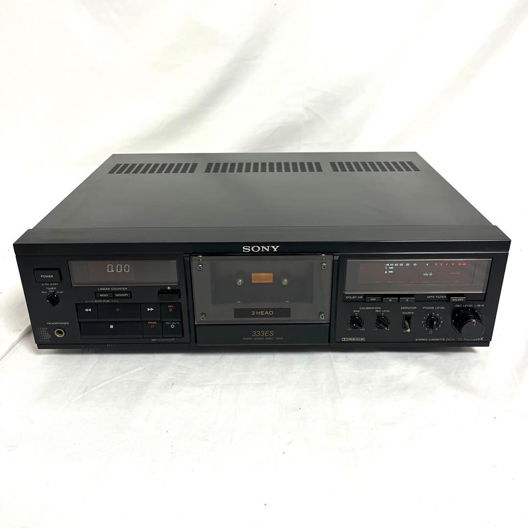 【送料込み】SONY TC-K333ESX カセットデッキ ソニー