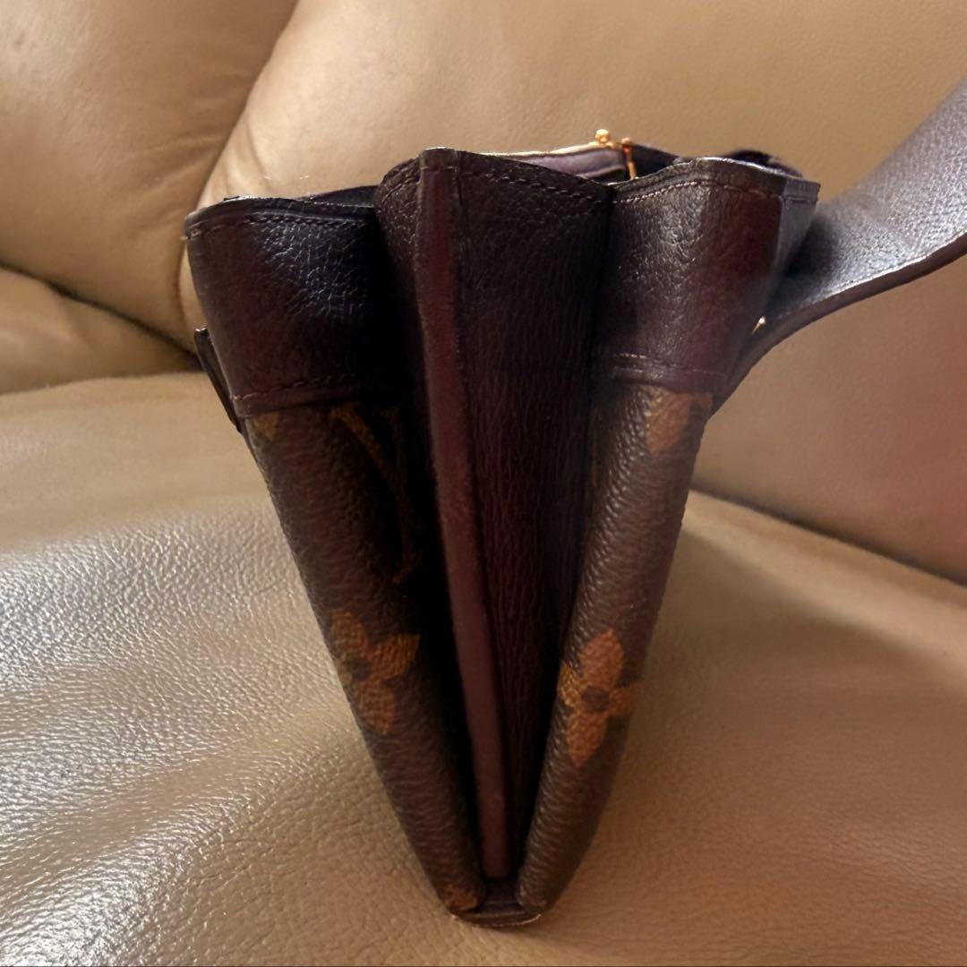 ヴィトン 長財布 ポルトフォイユ エリゼ パープル