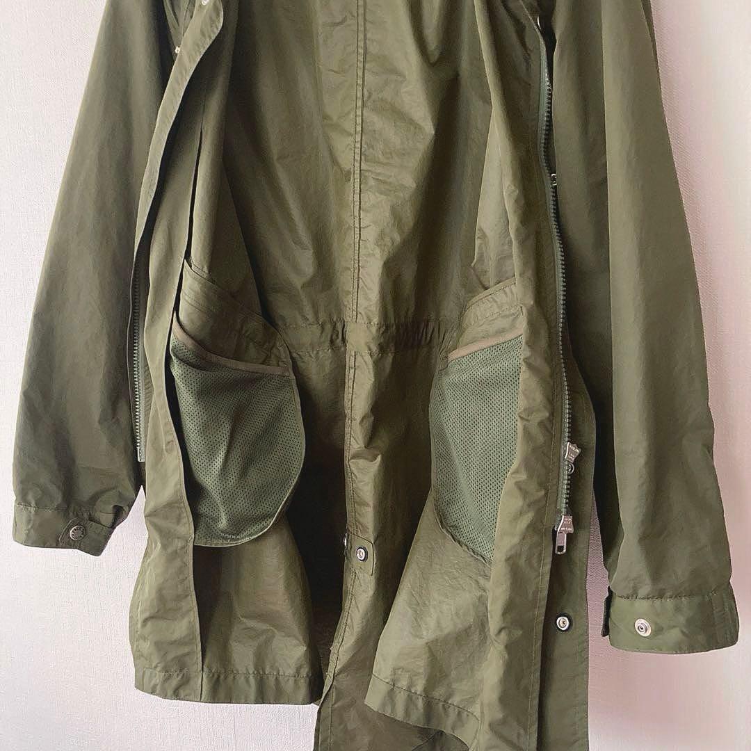 ノースフェイス モッズコート マウンテン フィールド　カーキ　Mサイズ