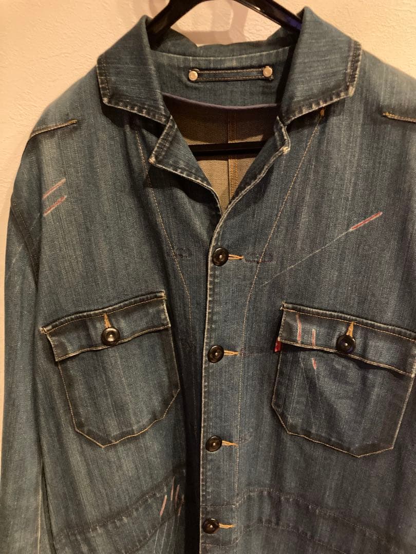 Levi'sRED リーバイスレッド ショップコート S 爪痕