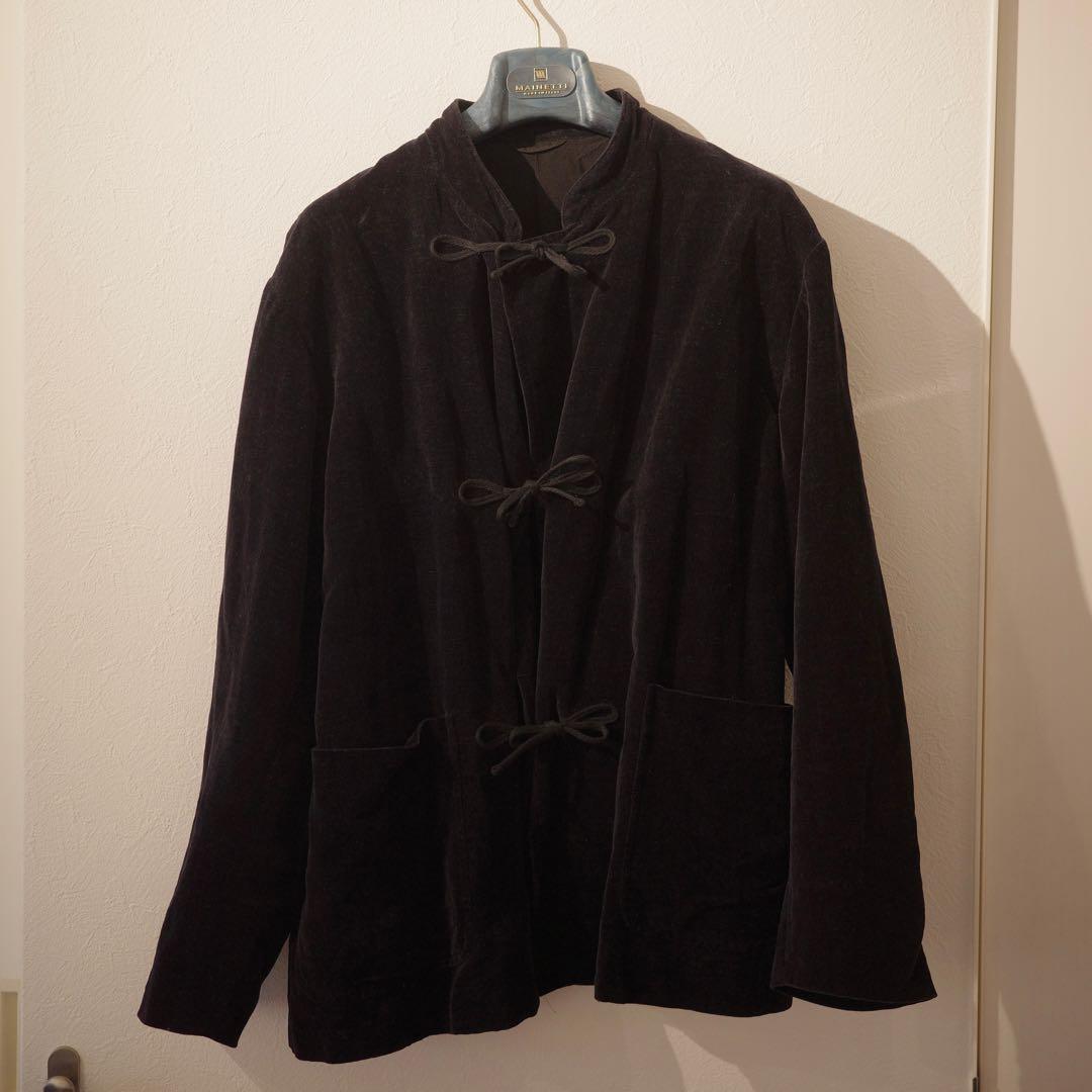 comoli20AW別珍スタンドカラージャケットセットアップ