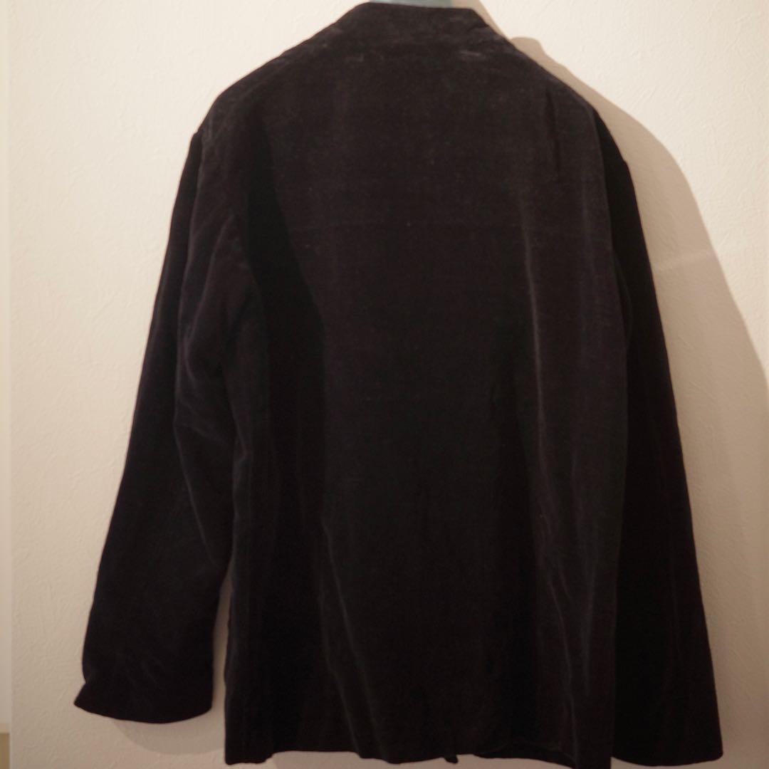 comoli20AW別珍スタンドカラージャケットセットアップ