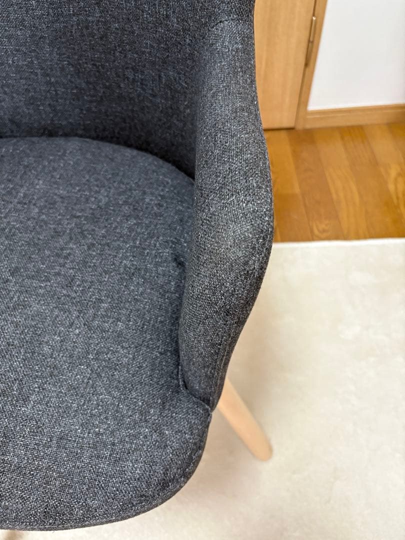 JANOLOF ヤンオロフ回転パーソナルチェア ダークグレー