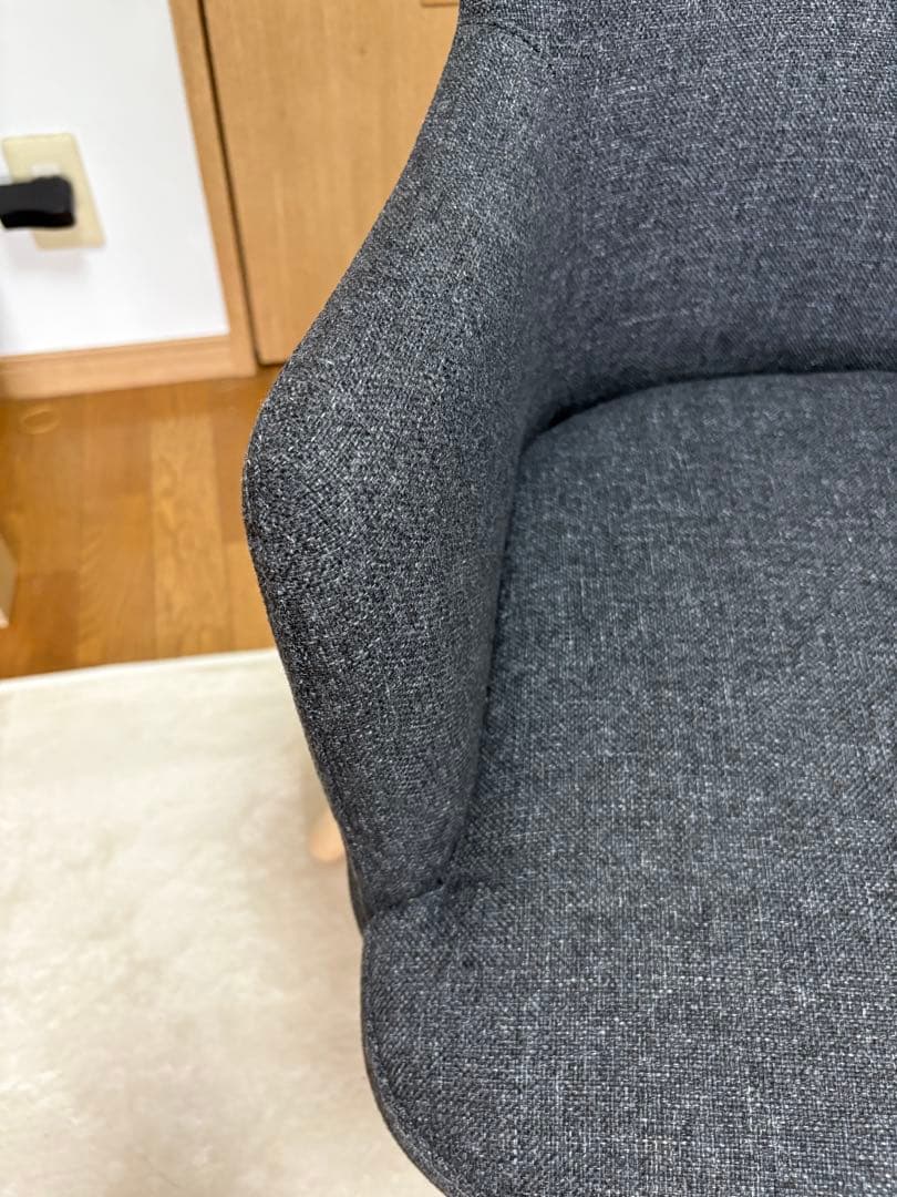 JANOLOF ヤンオロフ回転パーソナルチェア ダークグレー