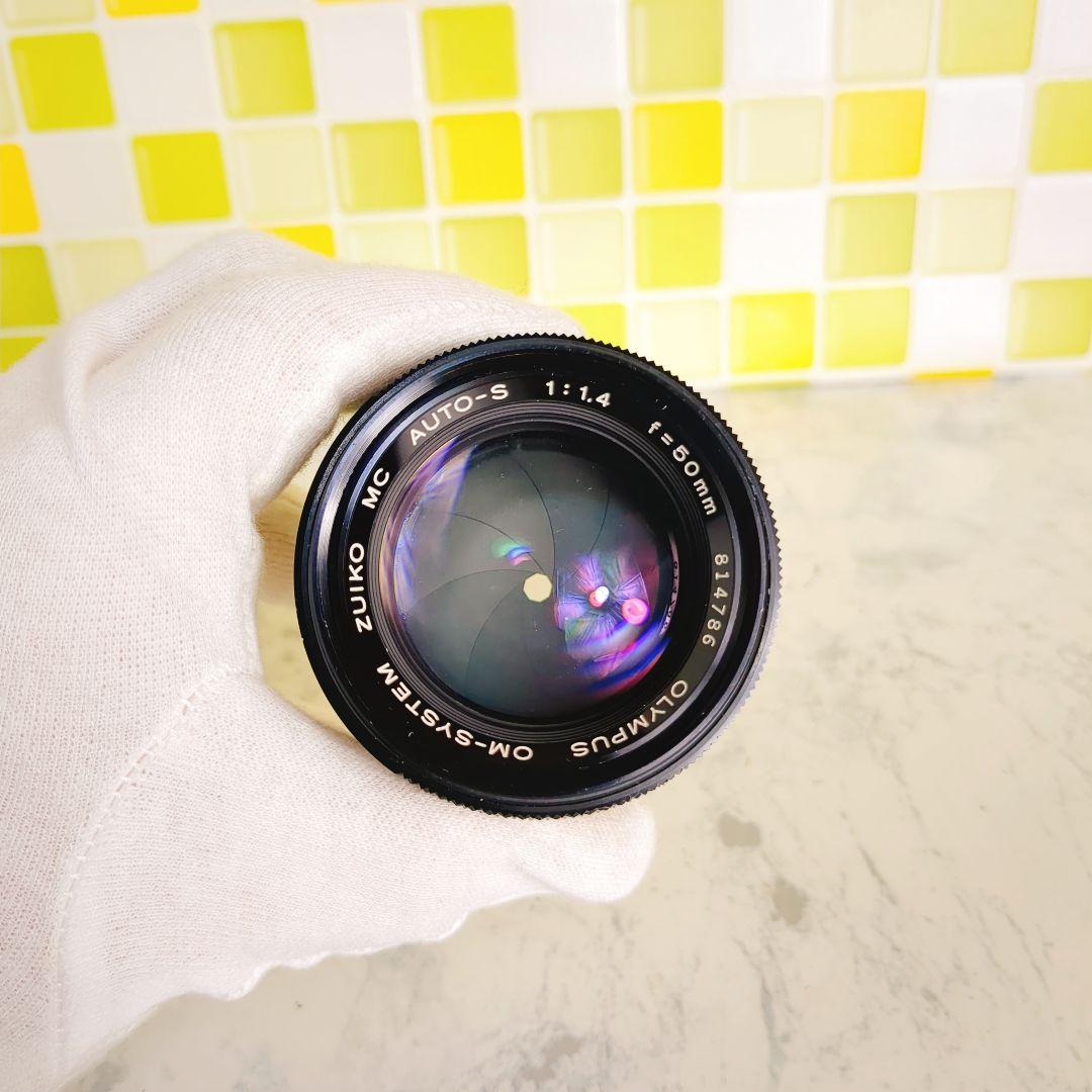 OLYMPUS ZUIKO MC AUTO 50mm f1.4 単焦点 レンズ