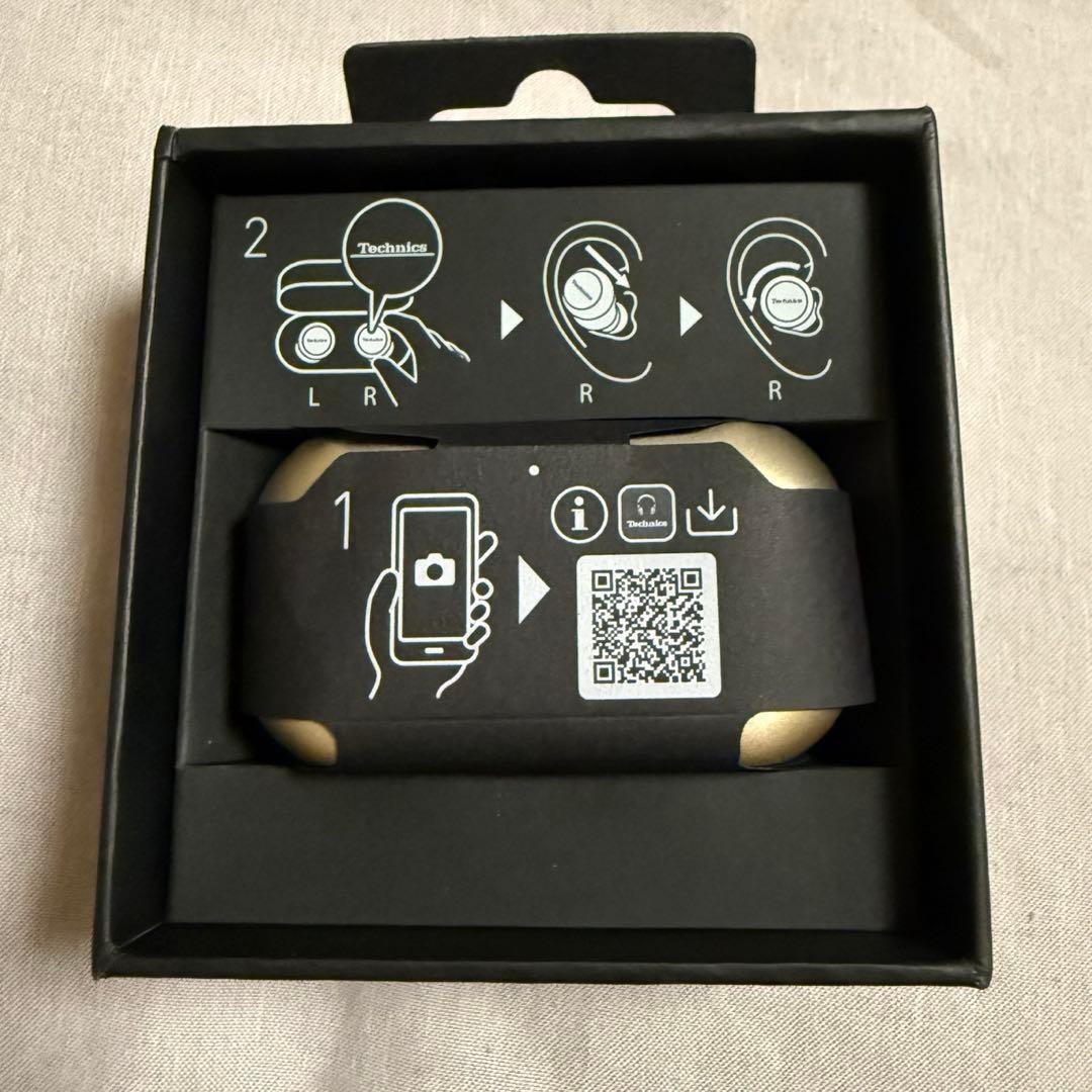 【美品】Technics EAH-AZ100 シャンパンゴールド