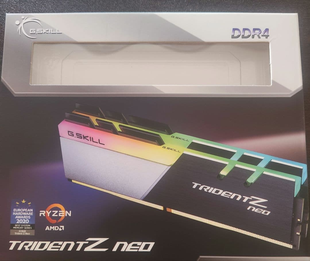 メモリー G.SKILL TRIDENT Z NEO DDR4 16GB 3600MHz