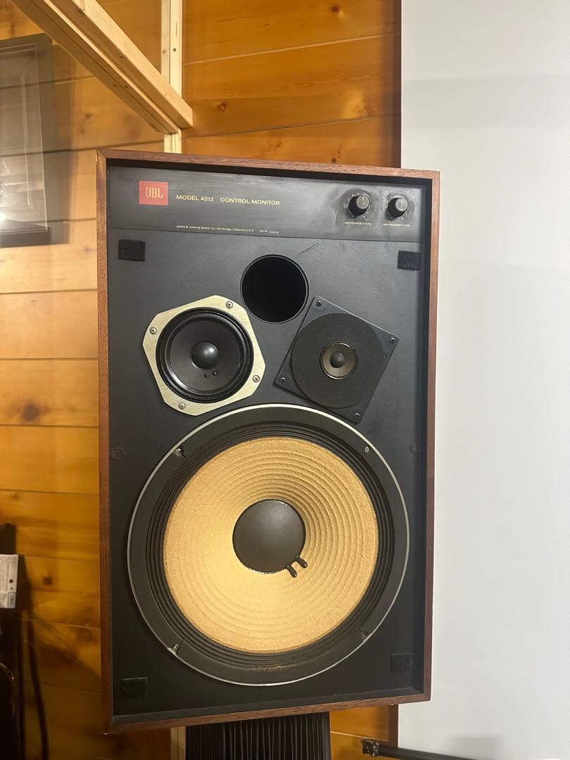 JBL 4312 最初期　希少　ほぼ連番1番違い　ペア