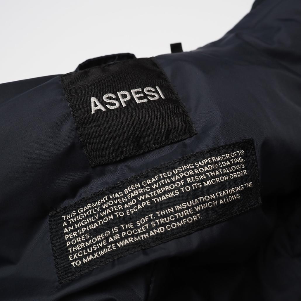 ASPESI M-65 G840 NEW FIELD JACKET 中綿入り 紺