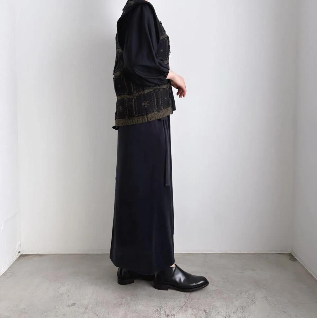 ONICA ニットベスト blocked-jacquard vest　オニカ