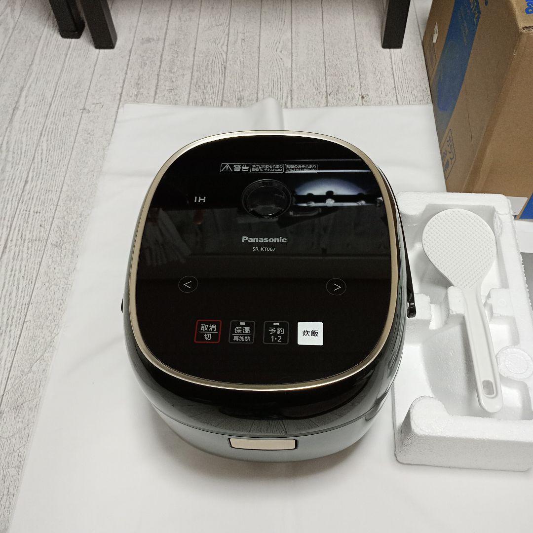 新品未使用！Panasonic SR-KT067-K 炊飯器（説明書/箱付）