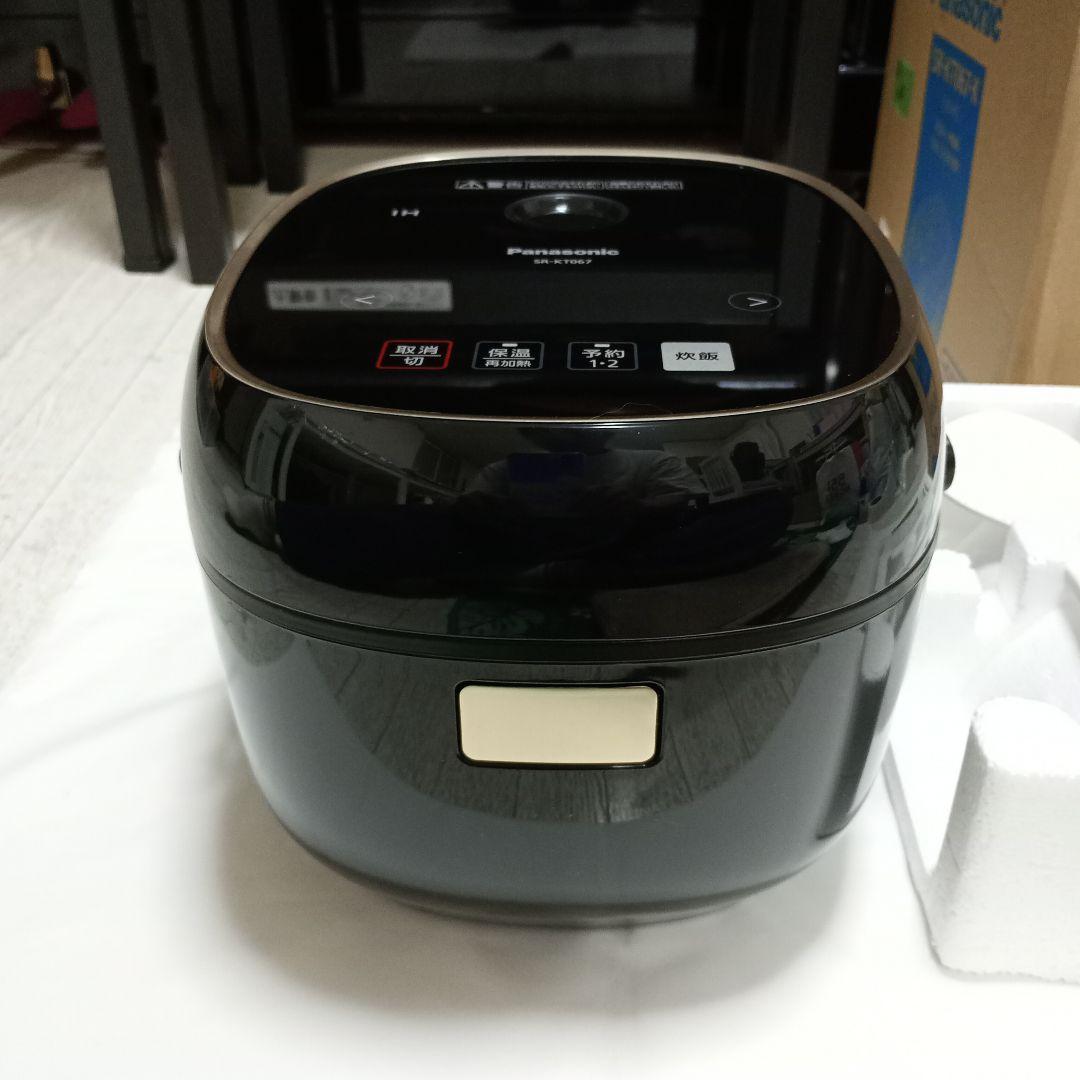 新品未使用！Panasonic SR-KT067-K 炊飯器（説明書/箱付）