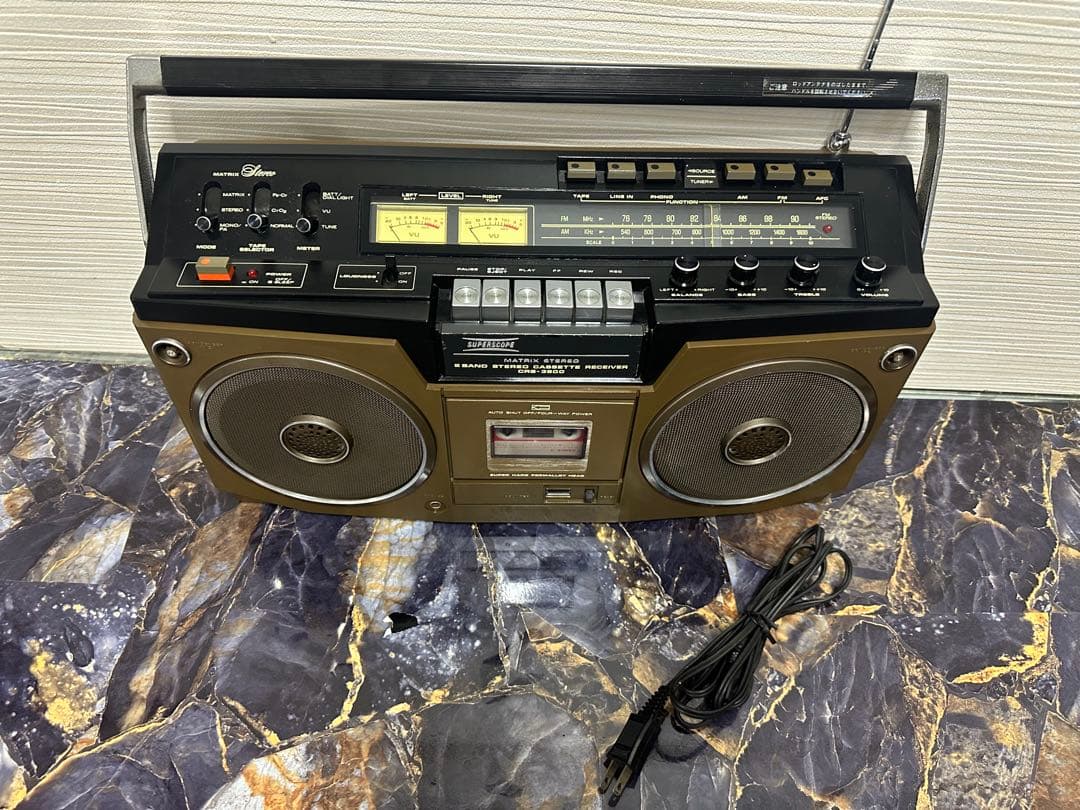 Marantz マランツ CRS-3800 SUPERSCOPEラジカセ整備品