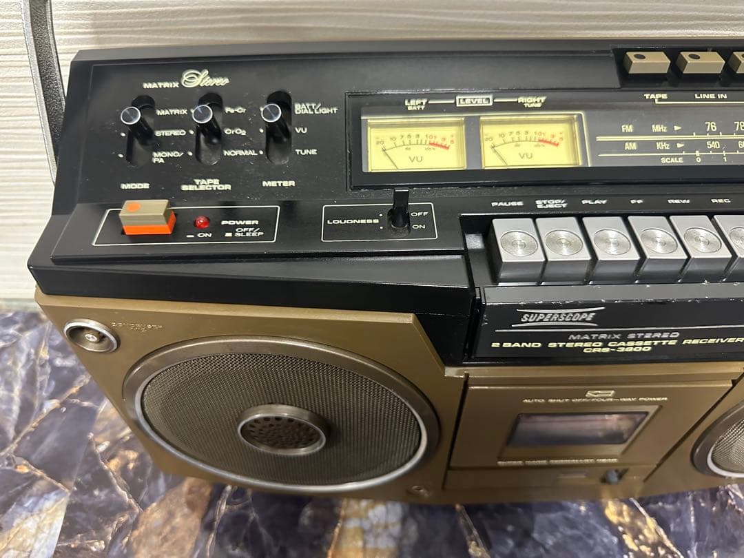 Marantz マランツ CRS-3800 SUPERSCOPEラジカセ整備品