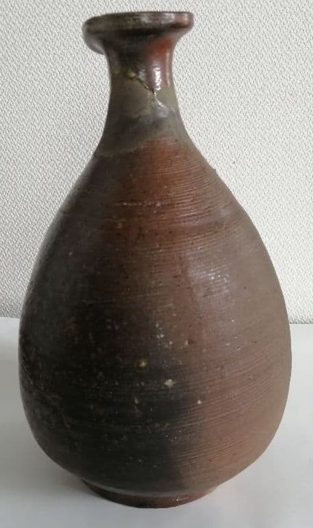 (専用)古唐津　川古徳利(首修理)