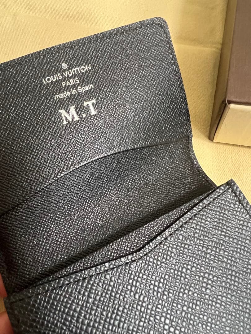 専用　LOUIS VUITTON タイガ カードケース 名刺入れ　未使用保管品