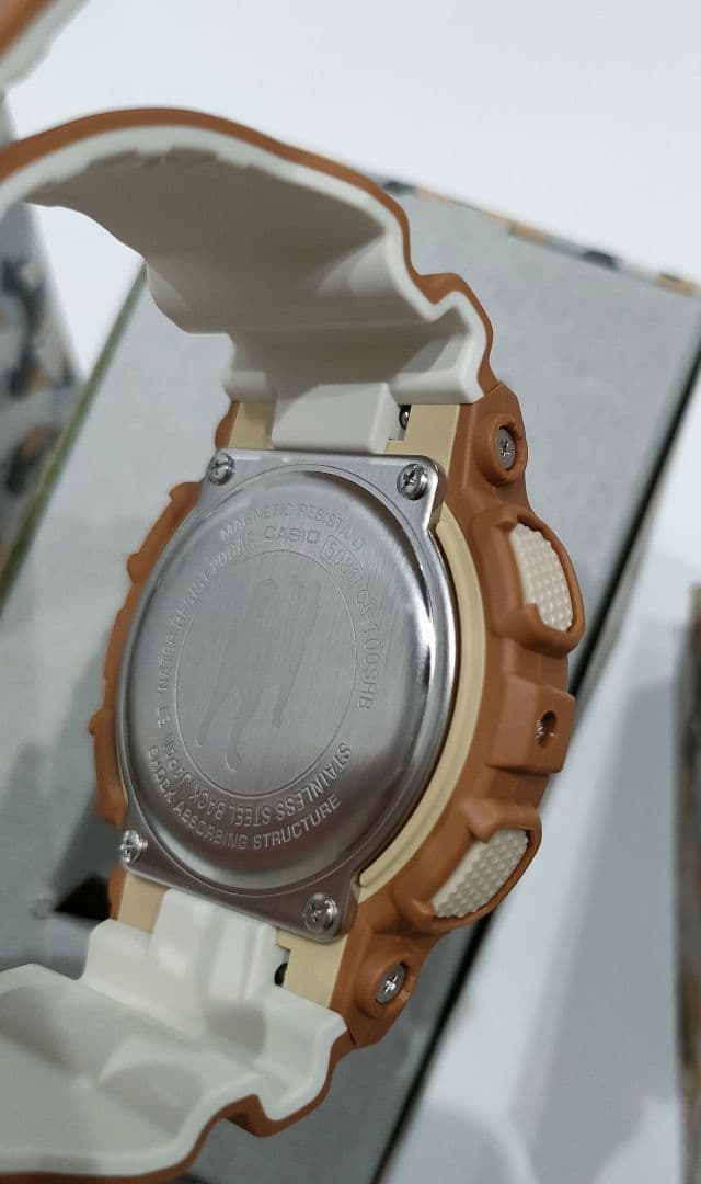 【新品】GA-100SHB-5AJR【柴犬G-SHOCK】