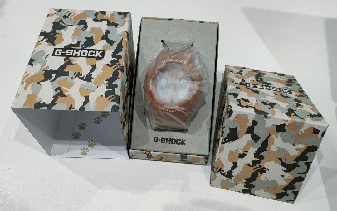 【新品】GA-100SHB-5AJR【柴犬G-SHOCK】