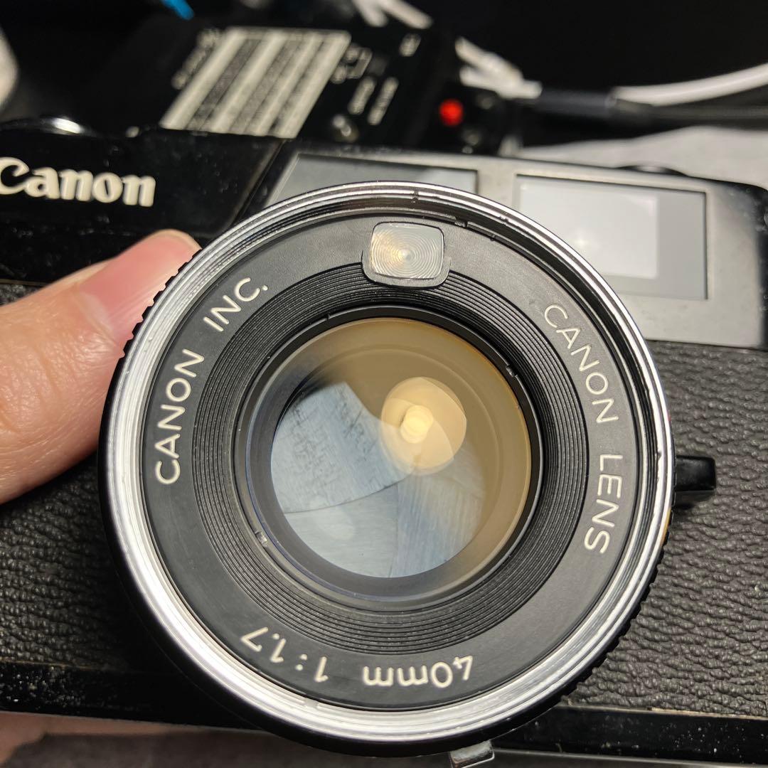 分解整備済Canon QL 17 フィルムカメラ 作動完璧確認 実用良品