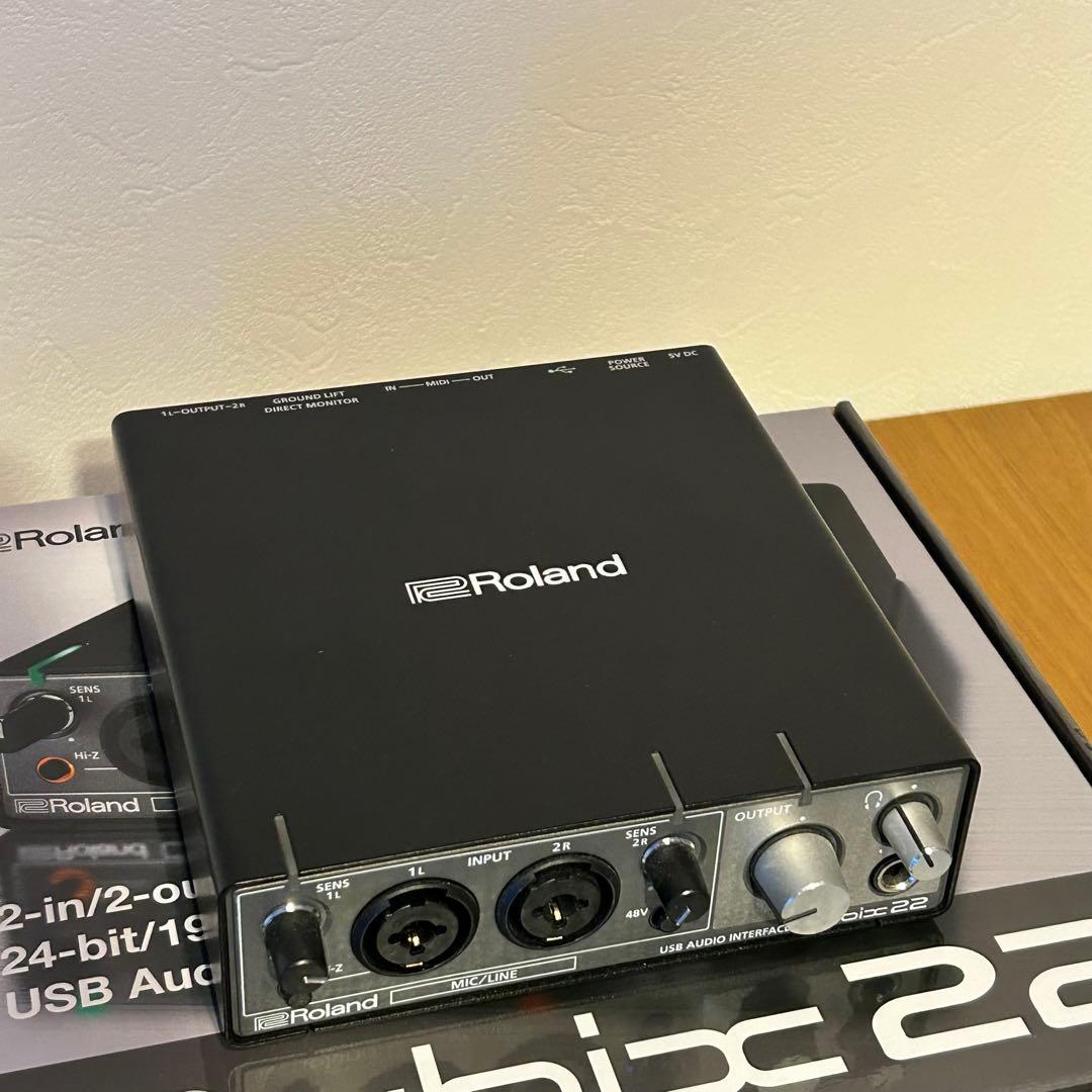 【美品】 Roland RUBIX22 USBオーディオインターフェイス