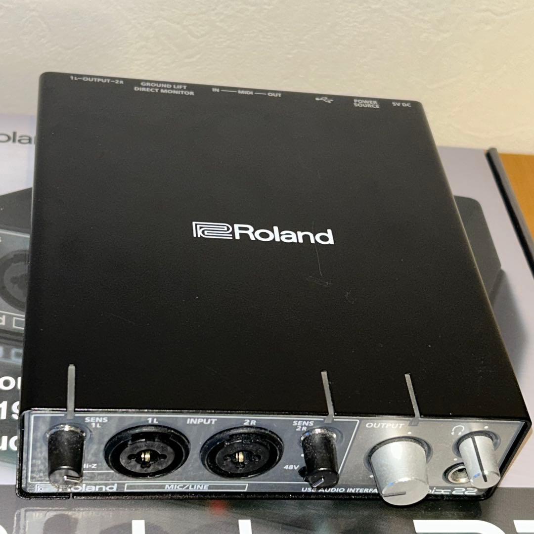 【美品】 Roland RUBIX22 USBオーディオインターフェイス