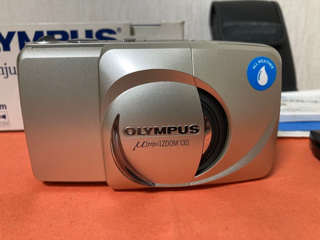 美品OLYMPUS μ[mju:] ZOOM 130 コンパクトカメラ
