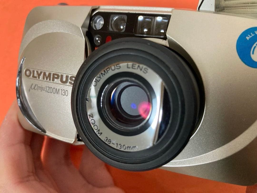 美品OLYMPUS μ[mju:] ZOOM 130 コンパクトカメラ