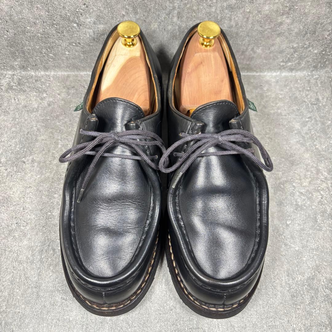 【名作】パラブーツ ミカエル チロリアンシューズ レザー レースアップ 25