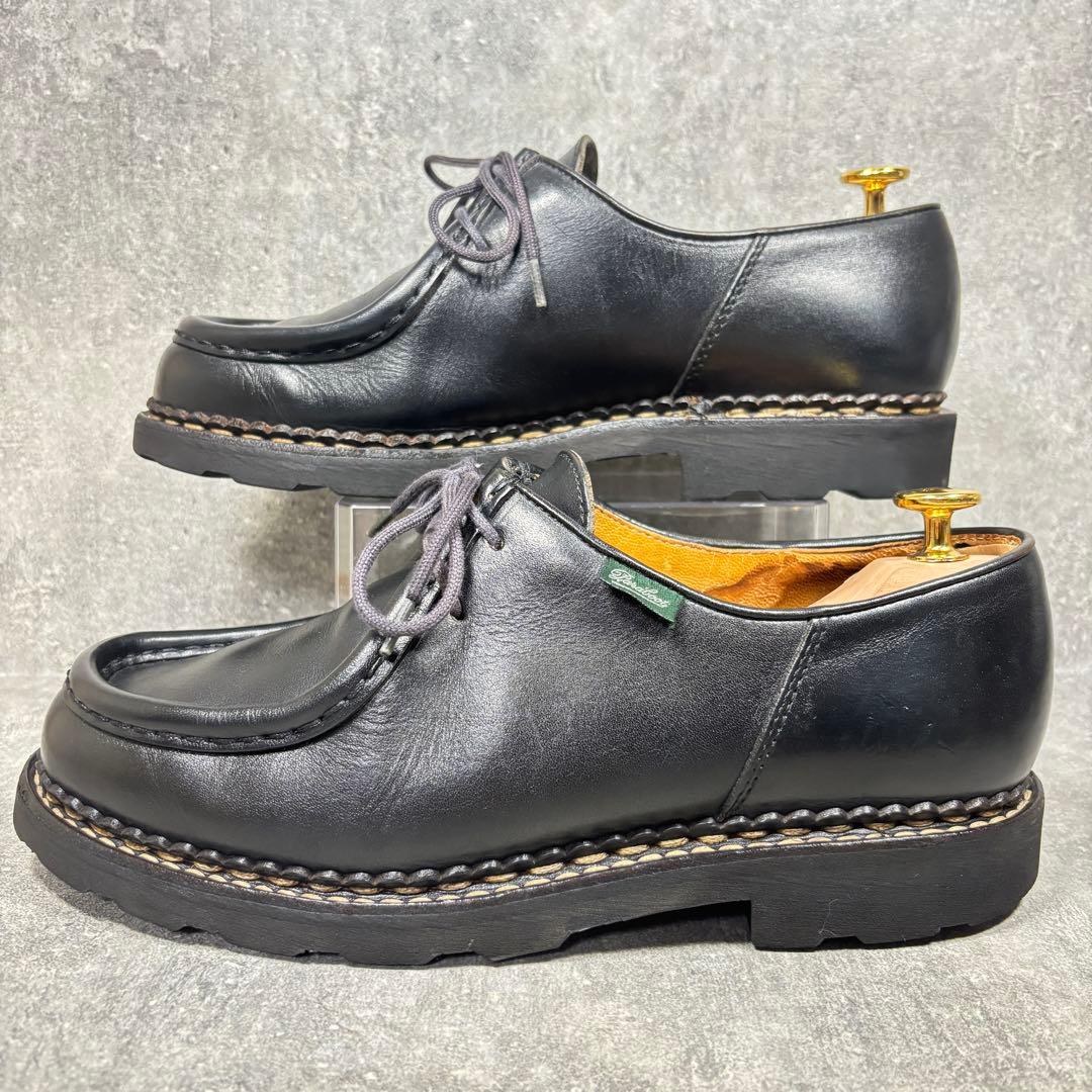 【名作】パラブーツ ミカエル チロリアンシューズ レザー レースアップ 25