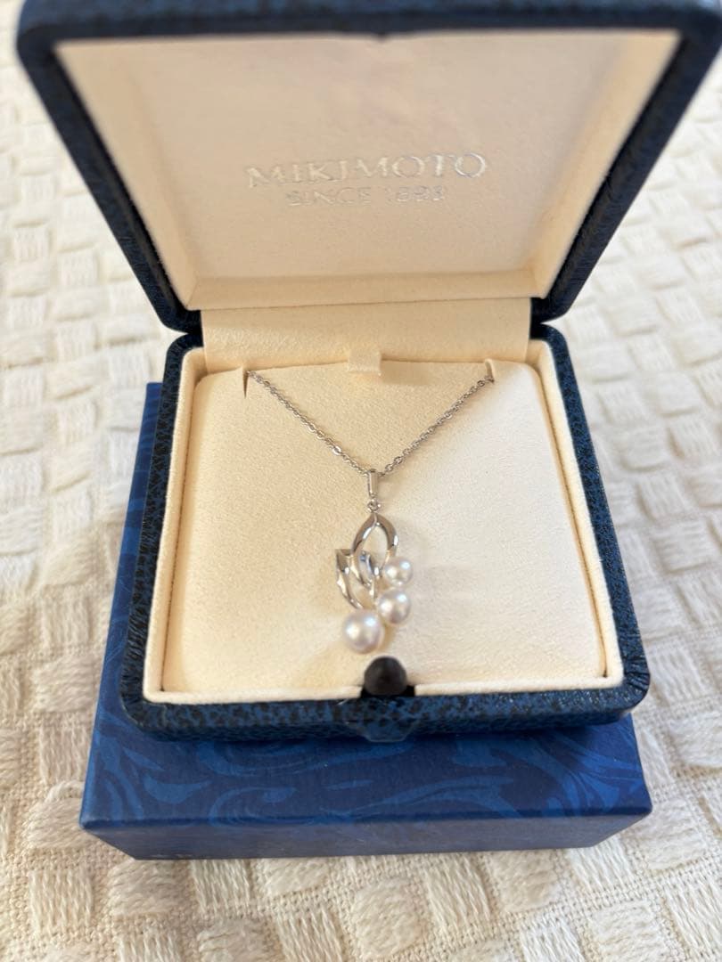 MIKIMOTO フラワーデザイン ネックレス