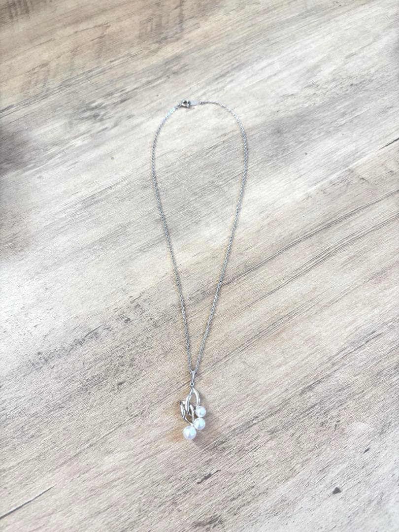 MIKIMOTO フラワーデザイン ネックレス