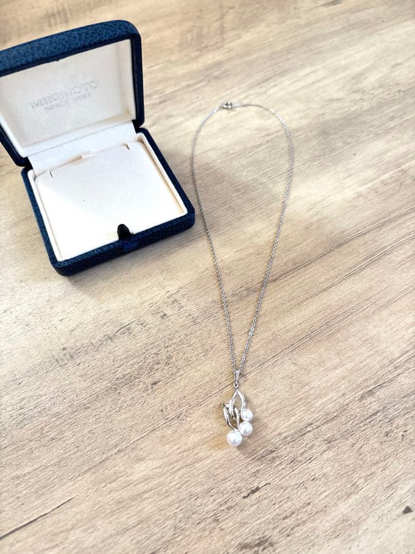 MIKIMOTO フラワーデザイン ネックレス