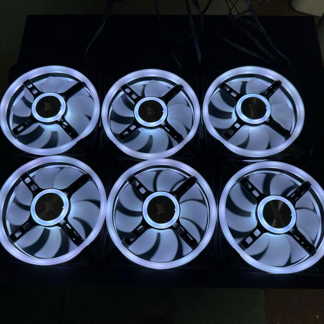 Corsair QL120 3個セット×2 計6個セット＋おまけ