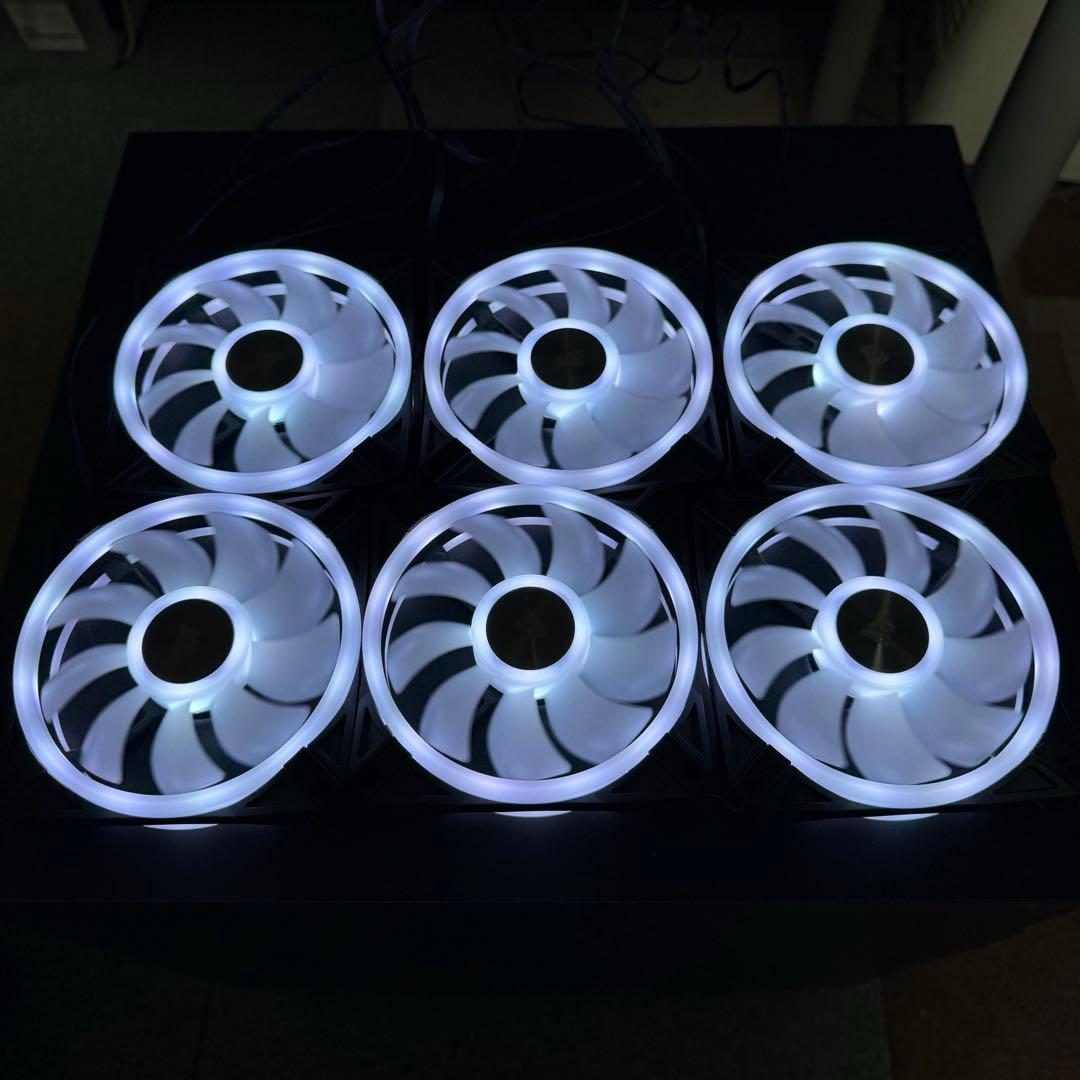 Corsair QL120 3個セット×2 計6個セット＋おまけ