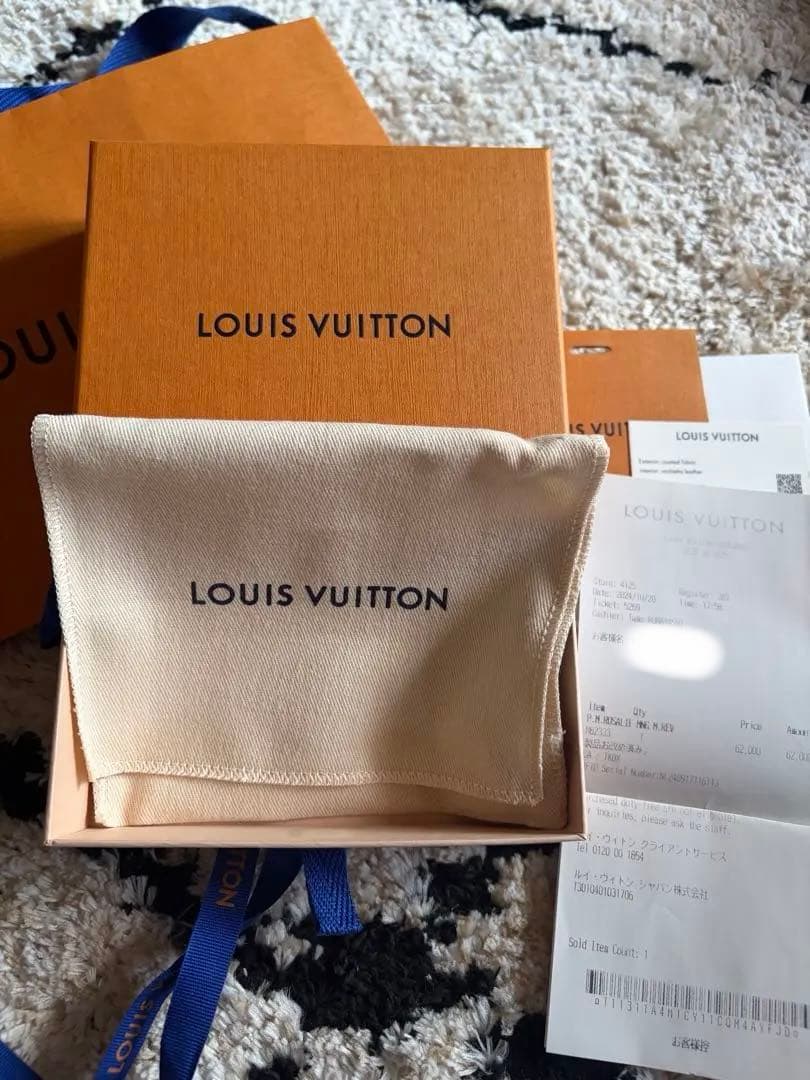 2024購入品LOUIS VUITTON ポルトモネ・ロザリ/ケース現行品