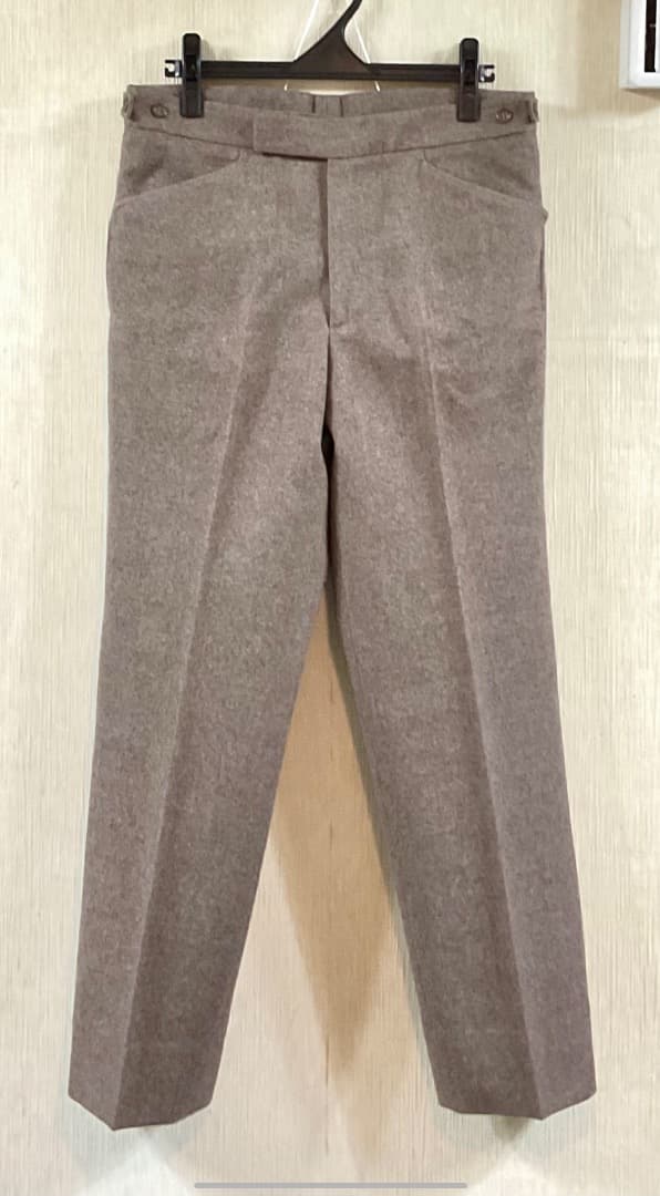 JIL SANDER ウールテーパードパンツ　/48 サンプル　ジルサンダー