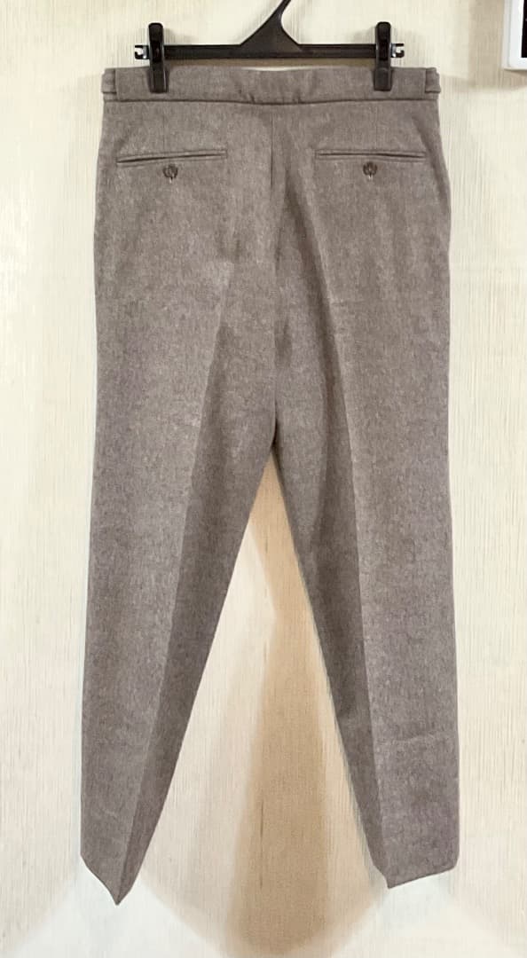 JIL SANDER ウールテーパードパンツ　/48 サンプル　ジルサンダー